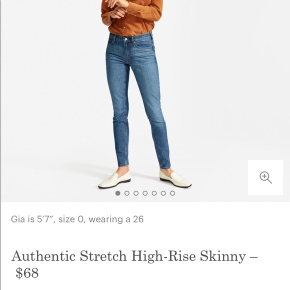 Everlane Denim - Everlane Authentic stretch high rise